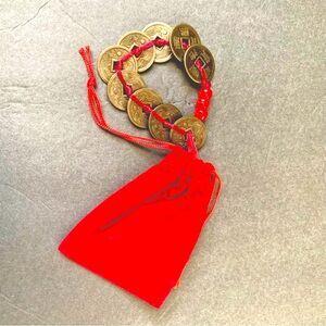 Feng Shui - 9 Chinese Prosperity Coins - Personal Money & Wealth Enhancer.